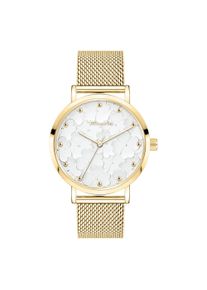 Quarzuhr Tamaris "Clover", goldfarben, Armbanduhren, Damen, Quarzuhr, Armbanduhr, Damenuhr, Edelstahlarmband, analog