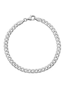 Armband Firetti "Schmuck Geschenk Silber 925 Armschmuck Armkette Panzerkette" Gr. 21, silber (silberfarben), Armb&auml;nder, Damen, 21, Silber 925 (Sterlingsilber), Armband