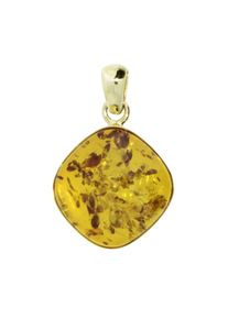 Kettenanh&auml;nger OSTSEE-SCHMUCK "- Mena - Gold 333/000 - Bernstein" Gr. 28, gold (gold 333, goldfarben, gelb), Schmuckanh&auml;nger, Damen, Gelbgold 333, Kettenanh&auml;nger