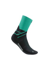 Sportsocken Bauerfeind "RUN PERFORMANCE MID CUT SOCKS", Damen, Gr. 38-41, mint, Obermaterial: 90% Polyamid, 10% Elasthan, Socken Sportsocken, Laufsocken