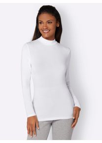 w&auml;schepur Unterziehshirt W&Auml;SCHEPUR, Damen, Gr. 38, 2 Stk., Normalgr&ouml;&szlig;en, wei&szlig;, 95% Modal, 5% Elasthan, Turtleneck, Unterhemden Unterziehshirt
