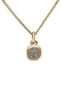 Kettenanh&auml;nger Firetti "Schmuck Geschenk Gold 333 Halsschmuck Anh&auml;nger f&uuml;r Halskette", gold (gelbgoldfarben, wei&szlig;goldfarben, gwgetoentes, wei&szlig;), Schmuckanh&auml;nger, Damen, 0,04 P2 = erkennbare Einschl&uuml;sse, Diamanten Gelbgold 333, 0,4 g, Diamanten, Gelbgold 333, Kettenanh&auml;nger, mit Brillanten