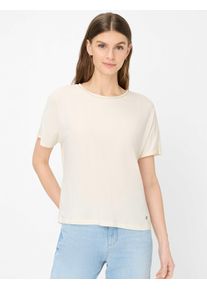 Brax Damen Shirt Style CAELEN S soft ecru, cremewei&szlig;, Gr. 34