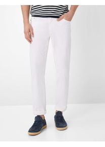 Brax Herren Five-Pocket-Hose Style COOPER WHITE, wei&szlig;, Gr. 30/32