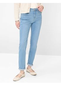 Brax Damen Five-Pocket-Hose Style MARY USED LIGHT BLUE, denim hellblau, Gr. 34