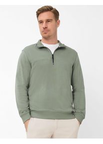 Brax Herren Sweatshirt Style SION thyme Gr&uuml;n Khaki, gr&uuml;n - khaki, Gr. L