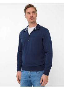 Brax Herren Sweatshirt Style SION marine, dunkelblau, Gr. L