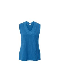 Tchibo - Strick-Pullunder - Damen - Gr. S - blau