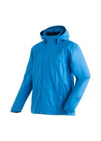 Funktionsjacke Maier Sports "Metor M", Herren, Gr. 46, blau (saphirblau), 100% Polyester, Jacken Funktionsjacke, mit Packaway Funktion