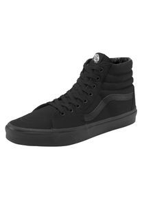 Sneaker Vans "SK8-Hi", Herren, Gr. 39, schwarz, Leder, Textil, Schuhe Sneaker