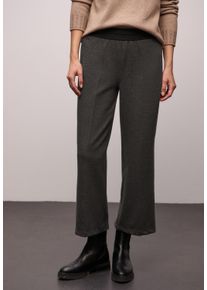 Webhose Street One, Damen, Gr. 46, L&auml;nge 26, light terra mocha, Web, Obermaterial: 72% Polyester, 25% Viskose, 3% Elasthan, Fischgratmuster, kn&ouml;chelfrei, Hosen Webhose, mit Fischgr&auml;tmuster