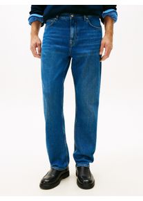 Relax-fit-Jeans Tommy Hilfiger "RIVER", Herren, Gr. 33, L&auml;nge 32, dash blau, Denim/Jeans, Obermaterial: 100% Baumwolle, relaxed fit, Jeans Relax-fit-Jeans
