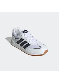 Sneaker adidas Sportswear "TENSAUR SWITCH KIDS", Damen, Gr. 37, schwarz-wei&szlig; (cloud wei&szlig;, core schwarz, grau three), Synthetik, Schuhe Sneaker, f&uuml;r Kinder & Jugendliche