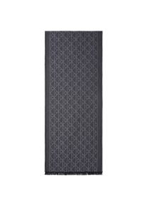 Modeschal Calvin Klein, Damen, schwarz aop, Web, Wollmischung, gemustert, mehrfarbig, Modet&uuml;cher Modeschal, Regular fit