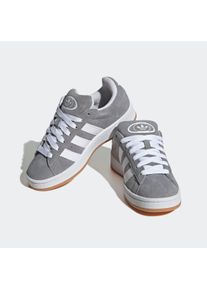 Sneaker adidas originals "CAMPUS 00S", M&auml;dchen, Gr. 35,5, grau (grethr, ftwwht, ftwwht), Leder, Synthetik, Schuhe Sneaker, f&uuml;r Kinder und Jugendliche, mit Gummilaufsohle, mit Schn&uuml;rung, Topseller