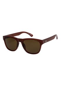 Sonnenbrille Quiksilver "Tagger Polarized", Herren, grau (stone, braun plz), Sonnenbrillen Sonnenbrille