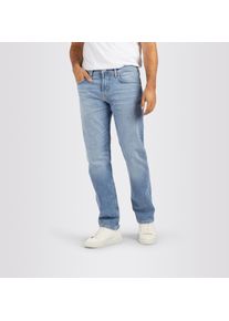 Regular-fit-Jeans MAC "Ben", Herren, Gr. 32, L&auml;nge 34, blau (blau stone), Denim/Jeans, Obermaterial: 99% Baumwolle, 1% Elasthan, Jeans Regular-fit-Jeans