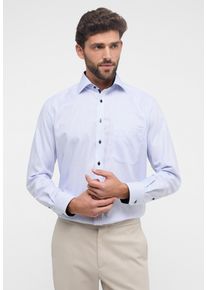 Langarmhemd Eterna "COMFORT FIT", Damen, Gr. 42, Normalgr&ouml;&szlig;en, blau (hellblau), 100% Baumwolle, normal, Manschette, Hemden Langarmhemd, NON IRON (b&uuml;gelfrei)