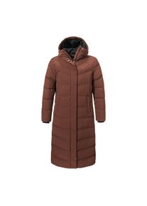 Sch&ouml;ffel Daunenmantel SCH&Ouml;FFEL "Down Coat Style Vindave WMS", Damen, Gr. 44, braun, Obermaterial: 100% Polyester. Futter: 100% Polyester. F&uuml;llung: 80% Daunen, 20% Federn. Wattierung: 100% Polyester, M&auml;ntel Daunenmantel, aus Polyester, sportlicher Stil, winddicht