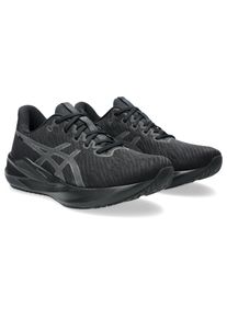Laufschuh asics "VERSABLAST 4", Herren, Gr. 46, schwarz (schwarz, carrier grau), Textil, Schuhe Laufschuh