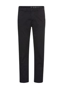 Chinohose Camel Active, Herren, Gr. 32, L&auml;nge 34, blau (schwarz navy), Web, Obermaterial: 84% Baumwolle, 15% Polyester, 1% Elasthan, unifarben, regular fit kn&ouml;chellang, Hosen Chinohose, mit Taschen