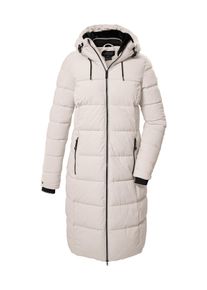 Steppmantel Killtec "KOW 56 WMN QLTD CT", Damen, Gr. 40, sand, Obermaterial: 100% Polyester;Futter: 100% Polyester;F&uuml;llung: 100% Polyester, M&auml;ntel Steppmantel, Winddichter, wasserabweisender Wintermantel mit regulierbarer Kapuze