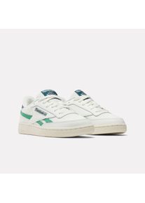 Sneaker Reebok CLASSIC "CLUB C REVENGE", Damen, Gr. 39, chalk, upgradegr&uuml;n, vintagechalk, Leder, Synthetik, Textil, Schuhe Sneaker