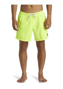 Boardshorts Quiksilver "Everyday Solid Volley 15", Herren, Gr. M, gelb (safety gelb), Obermaterial:100% Microfaser;, Hosen Boardshorts