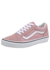 Sneaker Vans "JN Old Skool", M&auml;dchen, Gr. 34,5, rosa, Leder, Textil, Schuhe Sneaker, f&uuml;r Kinder und Jugendliche