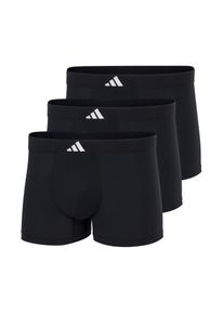 Trunk adidas Sportswear "Active Micro Tech", Herren, Gr. S, 000, schwarz, Single Jersey, Obermaterial: 93% Polyester, 7% Elasthan, k&ouml;rpernah, Unterhosen Trunk, ohne Eingriff, weiche N&auml;hte, elastisch, Microfaser, Single Jersey