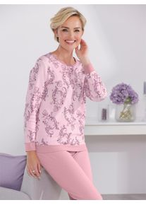 w&auml;schepur Schlafanzug W&Auml;SCHEPUR, Damen, Gr. 44/46, lila (hortensie), 100% Baumwolle, Homewear-Sets Schlafanzug