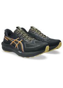 Laufschuh asics "GT-1000 14 GORE-TEX", Herren, Gr. 42,5, schwarz (schwarz, schwarz cobalt), Textil, Schuhe Laufschuh, f&uuml;r mehr Stabilit&auml;t, wasserdicht, Topseller