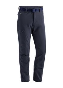 Funktionshose Maier Sports "Oberjoch Therm", Herren, Gr. 24, Kurzgr&ouml;&szlig;en, blau (dunkelblau), 90% Polyamid, 10% Elasthan, Hosen Funktionshose, Winter-Outdoorhose, wattiert und elastisch