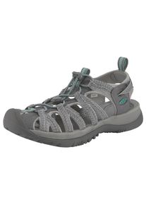 Sandale Keen "WHISPER", Damen, Gr. 38, bunt (hellgrau, gr&uuml;n), Synthetik, Schuhe Sandale