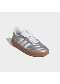 Sneaker adidas Sportswear "BARREDA MUNDIAL", Damen, Gr. 42, silber metallic, core wei&szlig;, iron metallic, Leder, Schuhe Sneaker