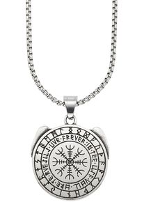 Kette mit Anh&auml;nger Bruno Banani "Schmuck Geschenk Edelstahlkette mit Anh&auml;nger rund", silber (edelstahlfarben), Halsketten, Damen, Edelstahl, L: 55 B: 2,6mm, Kette mit Anh&auml;nger, B:2,6mm