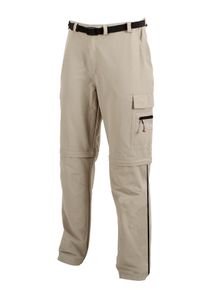 Outdoorhose DEPROC Active "KENTVILLE T-ZIP MEN", Herren, Gr. 25, Normalgr&ouml;&szlig;en, beige (sand), 95% Polyester; 5% Elasthan, Hosen Outdoorhose, auch in Gro&szlig;en Gr&ouml;&szlig;en erh&auml;ltlich