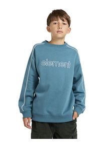 Sweatshirt Element "Cornell 90s", Jungen, Gr. 12(148-156cm), blau (hydro), Obermaterial: 40% Microfaser, 30% Walkfrottier, 30% Walkfrottier;, Sweatshirts Sweatshirt