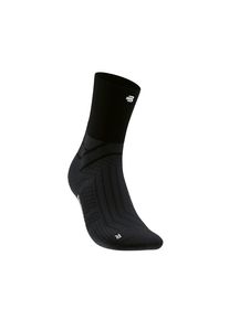 Sportsocken Bauerfeind "RUN PERFORMANCE MID CUT SOCKS", Damen, Gr. 43-46, schwarz, Obermaterial: 90% Polyamid, 10% Elasthan, Socken Sportsocken, Laufsocken