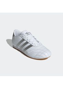Sneaker adidas originals "TAEKWONDO LACE", Damen, Gr. 41, wei&szlig; (cloud wei&szlig;, silber metallic, gum 3), Leder, Schuhe Sneaker