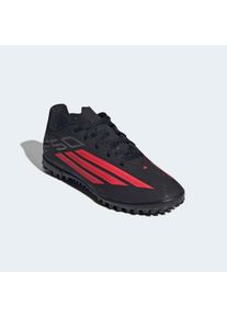 Fu&szlig;ballschuh adidas Performance "F50 CLUB TURF KIDS", Kinder, Gr. 34, core schwarz, lucid rot, core schwarz, Synthetik, Textil, Schuhe Fu&szlig;ballschuh, f&uuml;r Kunstrasen, Hart- und Aschenpl&auml;tze, f&uuml;r Kinder & Jugendliche