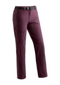 Outdoorhose Maier Sports "Lulaka Winter", Damen, Gr. 46, Normalgr&ouml;&szlig;en, lila (purpurviolett), 90% Polyamid, 10% Elasthan, Hosen Outdoorhose, Damen Winter Wanderhose, Funktionshose mit Netzinnenfutter
