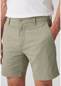 Levi's Chinoshorts LEVI'S "XX CHINO SHORT II", Herren, Gr. 28, N-Gr, tidal foam, Web, Obermaterial: 70% Baumwolle, 28% Leinen, 2% Elasthan, normal knieumspielend, Hosen Chinoshorts, Sommerhose mit Logobadge