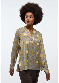 Schlupfbluse Eterna "LOOSE FIT", Damen, Gr. 36, gold, 100% Viskose, Blusen Schlupfbluse