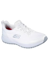 Berufsschuh Skechers "SQUAD SR" Gr. 41, wei&szlig;, 41, Synthetik, Textil, Schuhe, Berufsschuh, Sneaker f&uuml;r Gastronomie & Pflege mit gepolstertem Schaftrand, Topseller