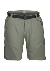 Shorts Killtec "KOS 247 MN SHRTS", Herren, Gr. XL, Normalgr&ouml;&szlig;en, gr&uuml;n (helloliv), Obermaterial: 100% Polyester;Futter: 65% Polyester, 35% Baumwolle, Hosen Shorts, Wasserabweisend, schnelltrocknend, inkl. G&uuml;rtel, 4-Wege Stretch