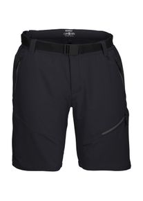 Shorts Killtec "KOS 247 MN SHRTS", Herren, Gr. XL, Normalgr&ouml;&szlig;en, schwarz, Obermaterial: 100% Polyester;Futter: 65% Polyester, 35% Baumwolle, Hosen Shorts, Wasserabweisend, schnelltrocknend, inkl. G&uuml;rtel, 4-Wege Stretch