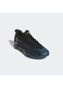 Basketballschuh adidas Performance "ANTHONY EDWARDS 1 LOW", Damen, Gr. 41, gr&uuml;n (arctic night, core schwarz, screaming gr&uuml;n), Synthetik, Textil, Schuhe Basketballschuh