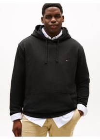 Tommy Hilfiger Big & Tall Hoodie "BT-ESSENTIAL TERRY", Herren, Gr. 4XL, schwarz, Sweatware, Obermaterial: 100% Baumwolle, TOMMY HILFIGER BIG & TALL, normal normal, Rippb&uuml;ndchen, Sweatshirts Hoodie, Basic, normale Passform, Gro&szlig;e Gr&ouml;&szlig;en