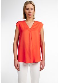 Shirtbluse Eterna "LOOSE FIT", Damen, Gr. 44, rot, 100% Viskose, normal, Blusen Shirtbluse